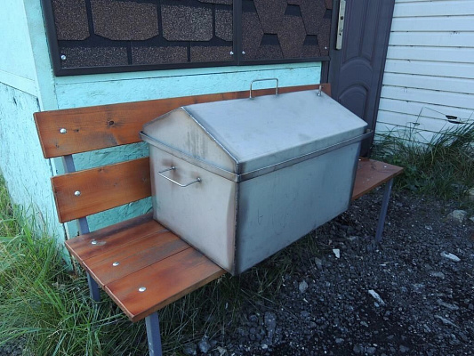 Коптильня домиком 600*400*300