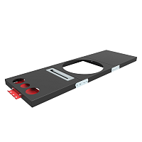 Боковые столики для печи под казан "Берель-440 К" (комплект)