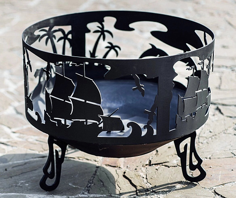 Костровая чаша "Корабль"