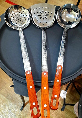 Лопатка, шумовка, половник -  набор