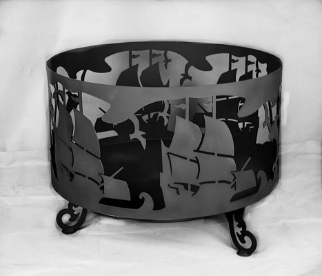 Костровая чаша "Корабль"