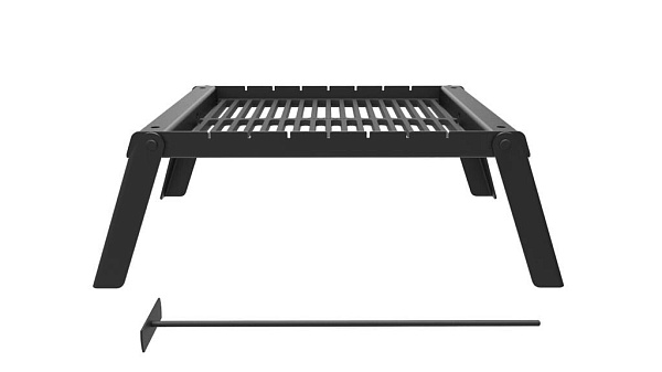 Подставка костровая (с решеткой гриль)