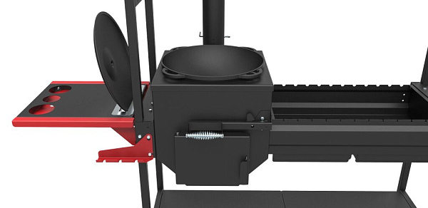 Купить Печь-мангал с крышей Искандер 400 "Инклайн Эйр" в Нижнем Новгороде