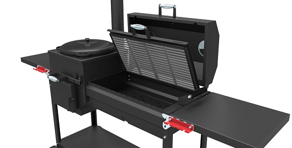 Купить Крышка-гриль для печь-мангала Искандер-360 (с чугунной решеткой-гриль) в Нижнем Новгороде