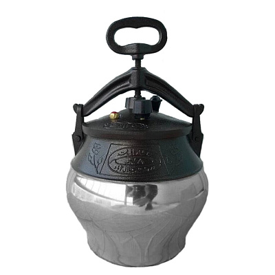 Афганский казан 50 л комби-никель с ручками (Rashko Baba)