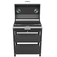 Стол-гриль с решёткой из нержавеющей стали