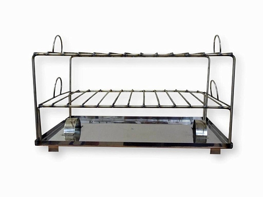 Коптильня с гидрозатвором (из нержавеющей стали)