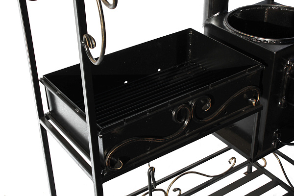 Купить Мангал с крышей и печкой "Имение Люкс" в Нижнем Новгороде