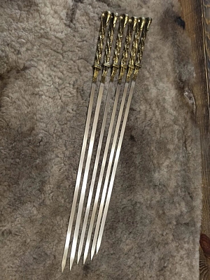 Шампур кованый "Комфорт" 2,5*11*500