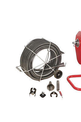 Машина для прочистки канализационных труб секционная 50-200 мм 1,1 кВт TOR TD-200-A