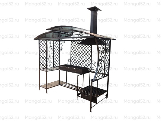 Купить Мангал-беседка с крышей в Нижнем Новгороде