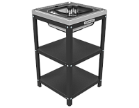 Стол металлический разделочный с мойкой 500