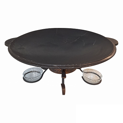 Садж чугунный 50 см с подставкой "Премиум"