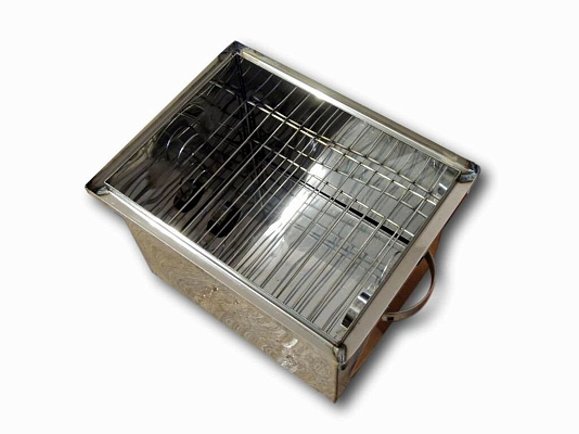 Коптильня с гидрозатвором (из нержавеющей стали)