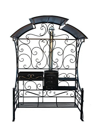 Купить Мангал с крышей и печкой "Витос" в Нижнем Новгороде