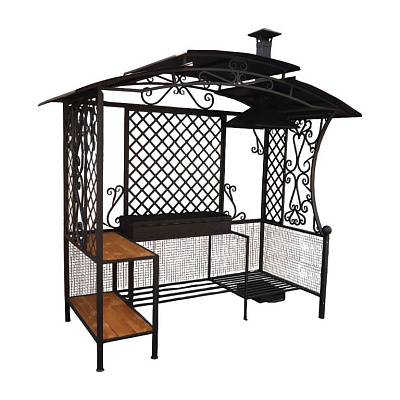 Купить Мангал-беседка с крышей в Нижнем Новгороде