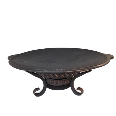 Садж чугунный 50 см с подставкой Пирамида"