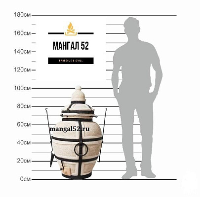 Купить Тандыр Большой с откидной крышкой (Амфора) в Нижнем Новгороде