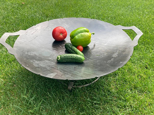 Садж стальной 500 мм, плоский