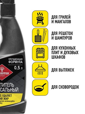 Средство для чистки решетки гриля (очиститель универсальный)