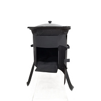 Казан 12 л + печка с дверцей (комплект)