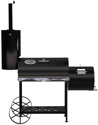 Гриль - Смокер "Паровоз XXL", 4 мм, правосторонний