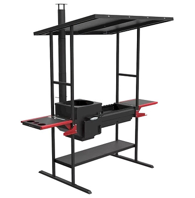 Купить Печь-мангал с крышей Искандер 400 "Инклайн Эйр" в Нижнем Новгороде