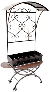 Купить Мангал "ЭЛЕГАНТ" с крышей в Нижнем Новгороде