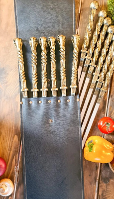 Набор шампуров Комфорт в чехле