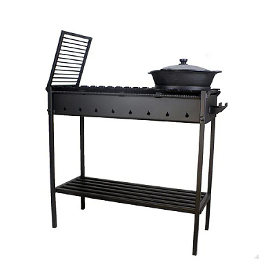 Купить Мангал 3 мм с кольцом под казан и решеткой  в Нижнем Новгороде