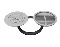 Комплект 360 (плита+решётка-гриль)