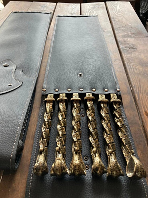 Набор шампуров Комфорт в чехле