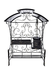 Купить Мангал с крышей и печкой "УЮТ" в Нижнем Новгороде