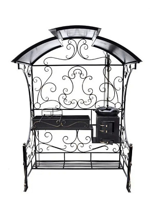 Купить Мангал с крышей и печкой "УЮТ" в Нижнем Новгороде