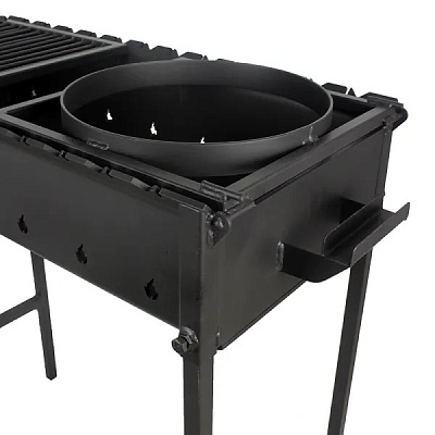 Купить Мангал 3 мм с кольцом под казан и решеткой  в Нижнем Новгороде