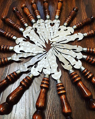 Нож - вилка для снятия мяса