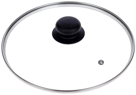 Крышка 26 см стеклянная для сковороды