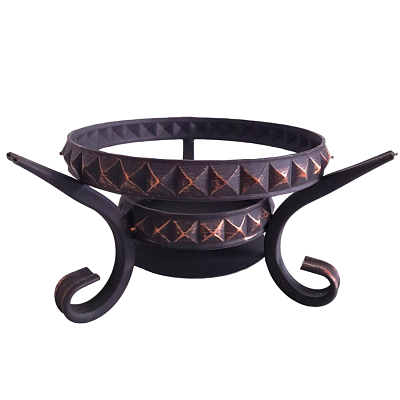 Подставка кованая под садж "Пирамида"