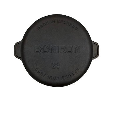 Сковорода чугунная - жаровня 260х65 (BONIRON)