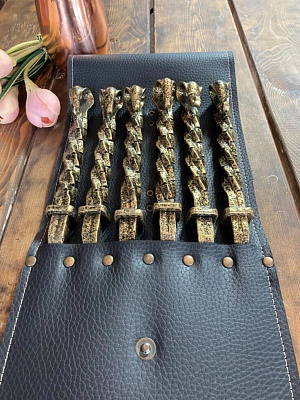 Набор шампуров Комфорт в чехле