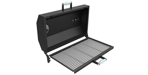 Купить Мангал с крышей печь-гриль Искандер «Инклайн Эйр-360» NEW  (с чугунной решёткой-гриль) в Нижнем Новгороде