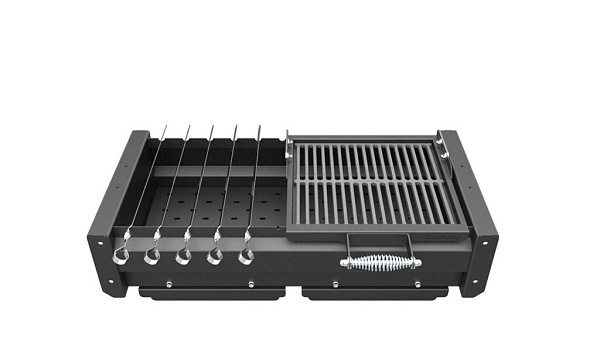 Купить Решетка-гриль чугунная малая (комплект) для мангалов Файркрафт в Нижнем Новгороде