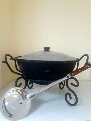 Подставка под казан кованая