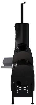 Гриль - Смокер "Паровоз XXL", 4 мм, правосторонний