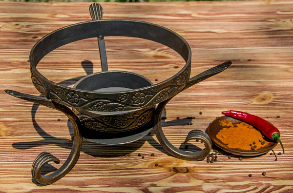 Подставка кованая под садж "Шелковый путь"