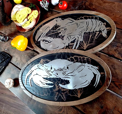 Подставка под горячее "Краб"