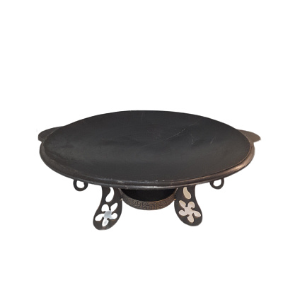 Садж чугунный 50 см с подставкой "Турция"