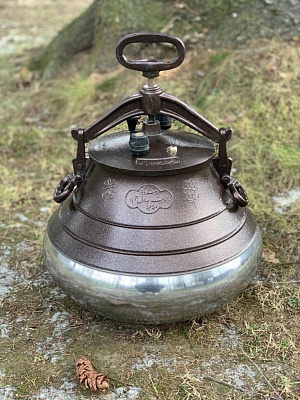 Афганский казан 30 л двухцветный с ручками (Rashko Baba)