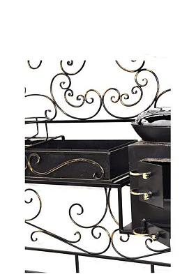 Купить Мангал с крышей и печкой "УЮТ" в Нижнем Новгороде